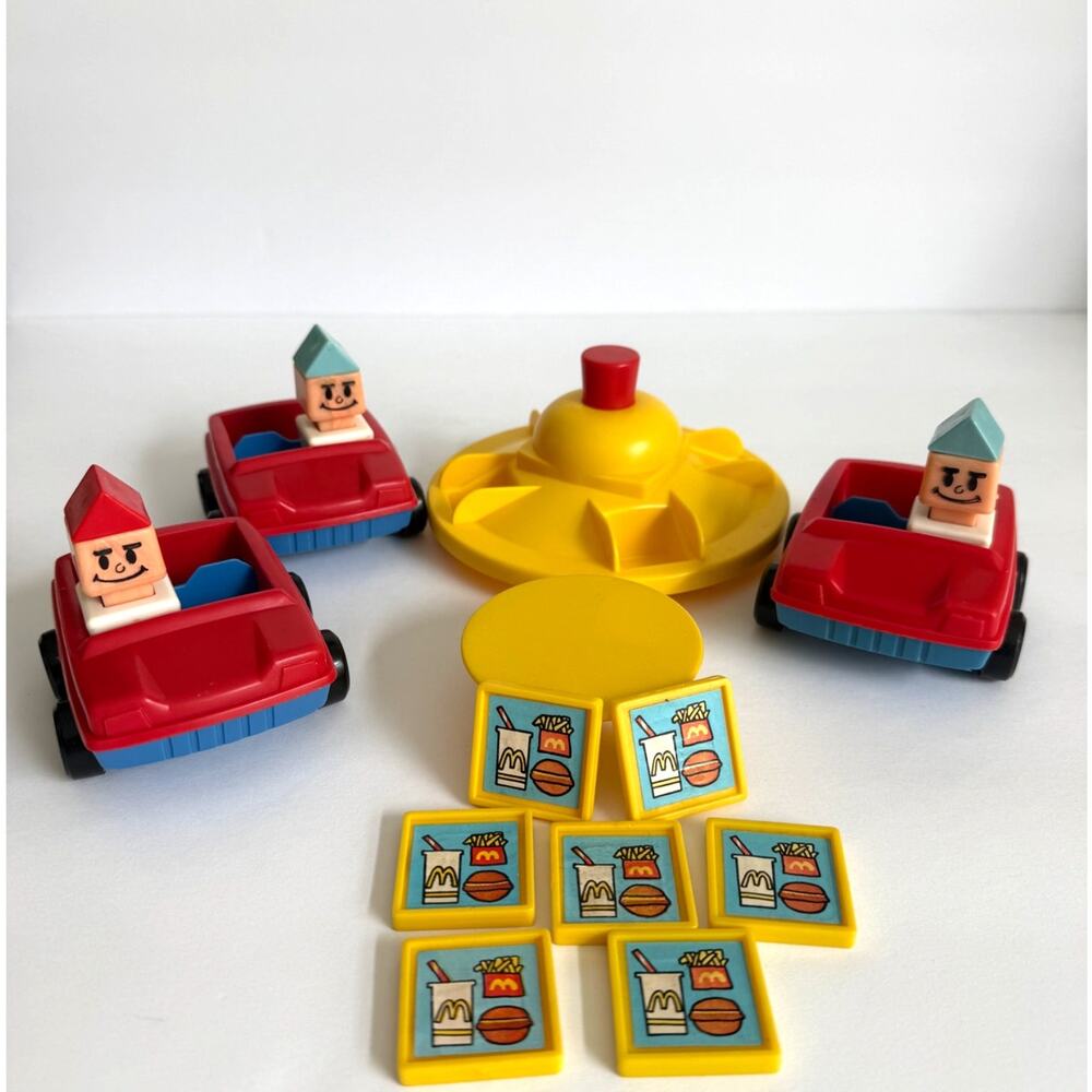 Vintage Playskool Familiar Places McDonald's Accessory Lot of 15